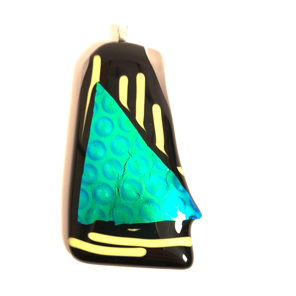 Art Deco Glass charm boho